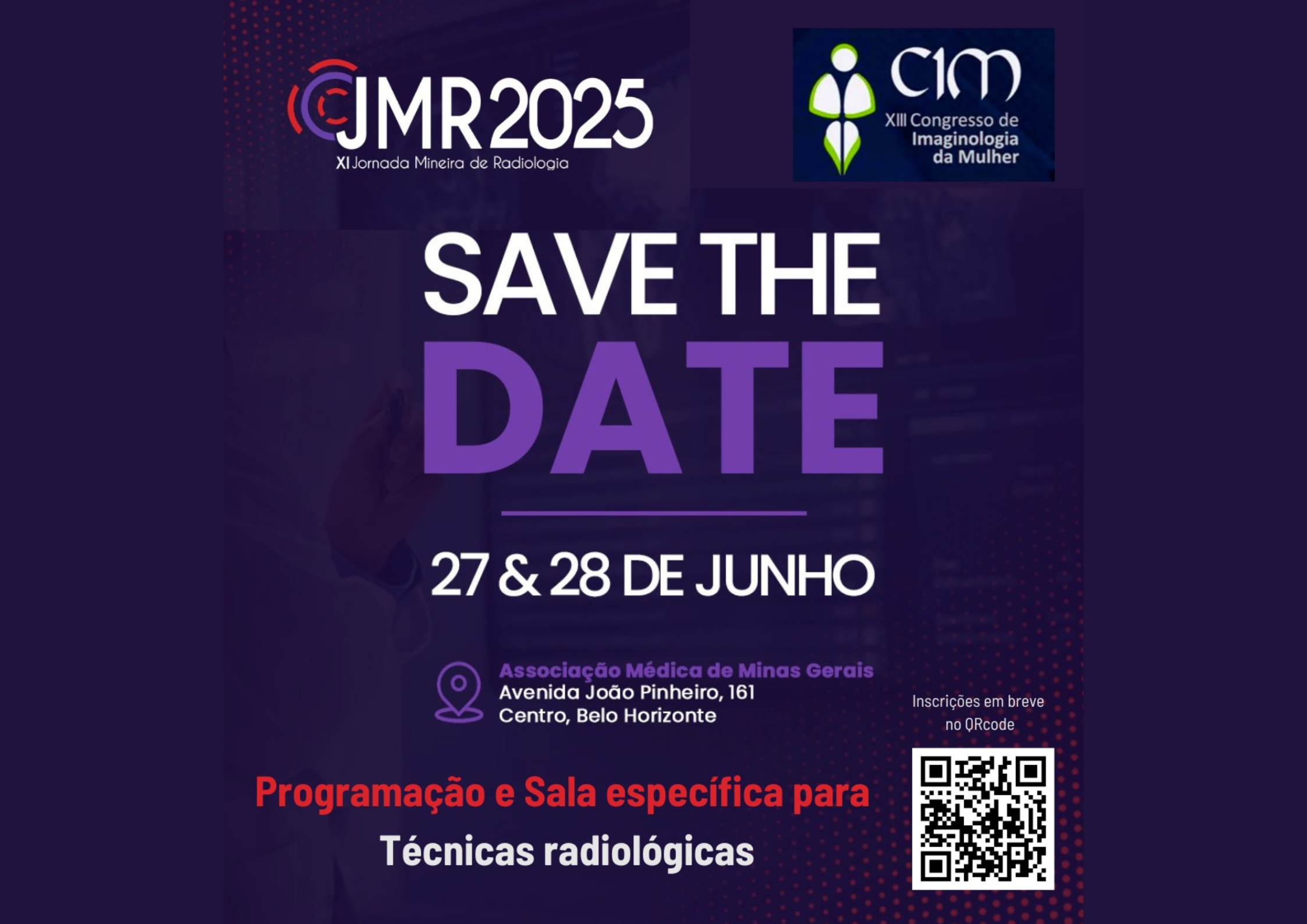 XI Jornada Mineira de Radiologia e XIV Congresso de Imaginologia de Mulher