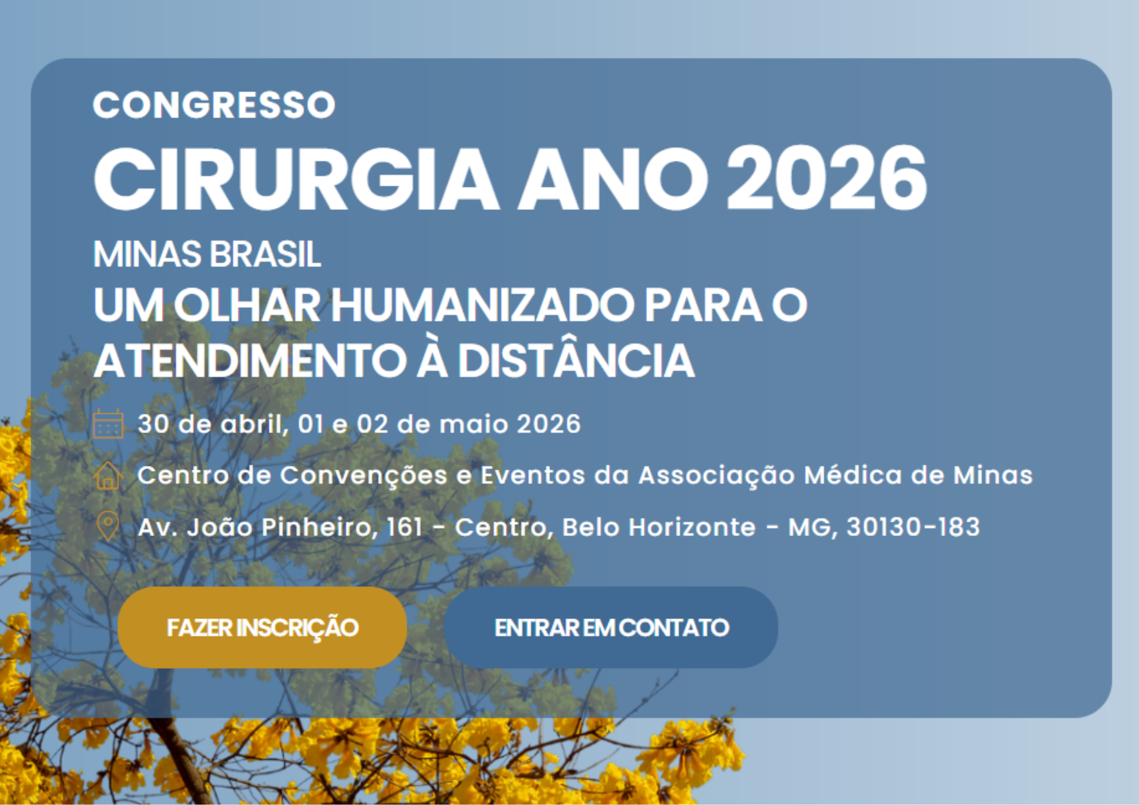 Congresso Cirurgia Ano 2026